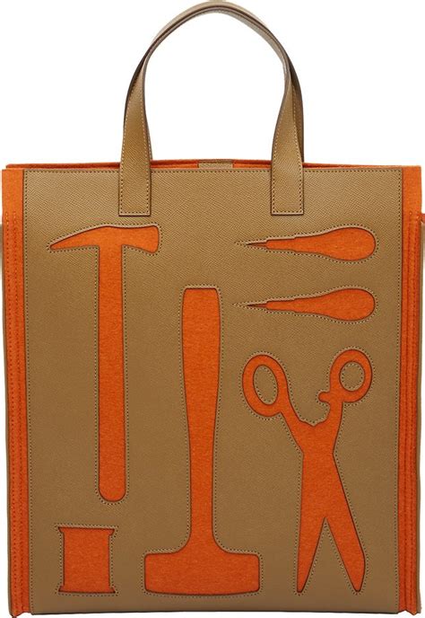 hermes cut out bag.